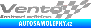 Samolepka Vento limited edition pravá stříbrná metalíza