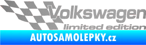 Samolepka Volkswagen limited edition levá stříbrná metalíza