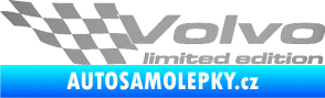 Samolepka Volvo limited edition levá stříbrná metalíza