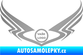 Samolepka Znak Tetování 003 stříbrná metalíza