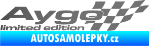 Samolepka Aygo limited edition pravá grafitová metalíza