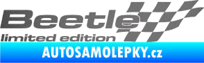 Samolepka Beetle limited edition pravá grafitová metalíza