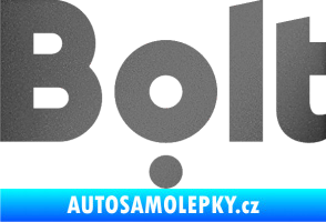 Samolepka Bolt - taxi grafitová metalíza