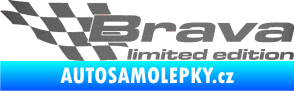 Samolepka Brava limited edition levá grafitová metalíza