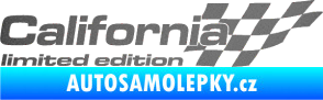 Samolepka California limited edition pravá grafitová metalíza