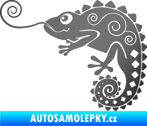 Samolepka Chameleon 004 levá grafitová metalíza
