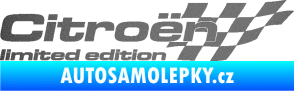 Samolepka Citroen limited edition pravá grafitová metalíza