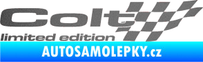 Samolepka Colt limited edition pravá grafitová metalíza