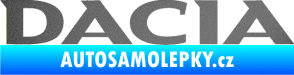 Samolepka Dacia 001 grafitová metalíza