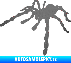 Samolepka Pavouk 013 - levá grafitová metalíza