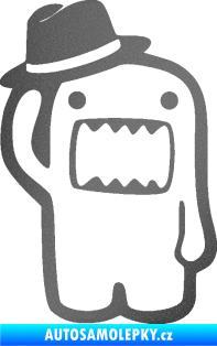 Samolepka Domo 007 levá gentleman grafitová metalíza