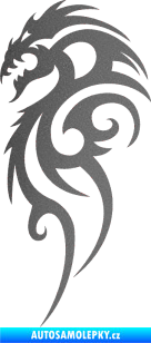Samolepka Dragon 016 levá grafitová metalíza