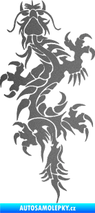 Samolepka Dragon 050 levá grafitová metalíza
