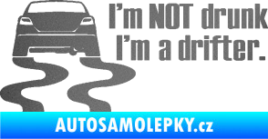 Samolepka Drifter 002 grafitová metalíza