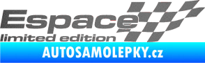 Samolepka Espace limited edition pravá grafitová metalíza