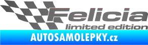 Samolepka Felicia limited edition levá grafitová metalíza