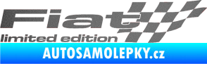 Samolepka Fiat limited edition pravá grafitová metalíza