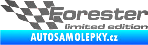 Samolepka Forester limited edition levá grafitová metalíza