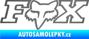 Samolepka Fox 001 grafitová metalíza