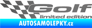 Samolepka Golf limited edition levá grafitová metalíza