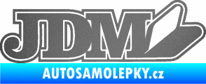 Samolepka JDM 001 symbol grafitová metalíza