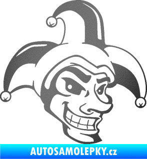 Samolepka Joker 001 pravá grafitová metalíza