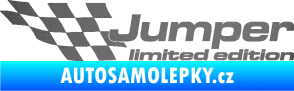 Samolepka Jumper limited edition levá grafitová metalíza