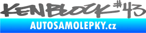 Samolepka Kenblock 43 grafitová metalíza