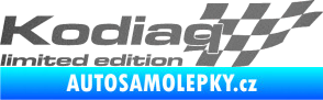 Samolepka Kodiaq limited edition pravá grafitová metalíza