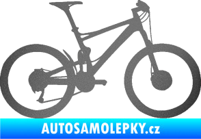 Samolepka Kolo 001 pravá - (horské kolo) grafitová metalíza