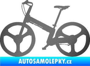 Samolepka Kolo 002 levá grafitová metalíza