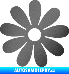Samolepka Kopretina 001 grafitová metalíza