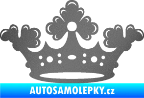 Samolepka Korunka 002 grafitová metalíza