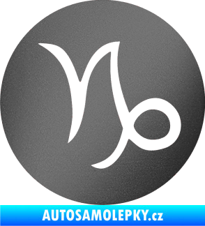 Samolepka Kozoroh 001 - horoskop grafitová metalíza