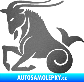 Samolepka Kozoroh 004 levá grafitová metalíza