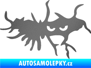 Samolepka Kuk 006 pravá šmírák grafitová metalíza