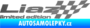 Samolepka Liaz limited edition pravá grafitová metalíza