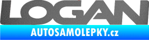 Samolepka Logan grafitová metalíza