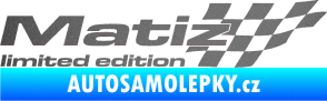 Samolepka Matiz limited edition pravá grafitová metalíza