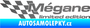 Samolepka Mégane limited edition levá grafitová metalíza