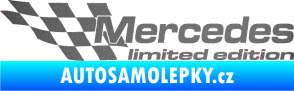 Samolepka Mercedes limited edition levá grafitová metalíza