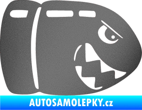 Samolepka Náboj 002 pravá grafitová metalíza