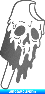 Samolepka Nanuk 002 pravá zombíkový grafitová metalíza