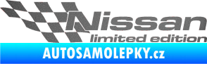 Samolepka Nissan limited edition levá grafitová metalíza