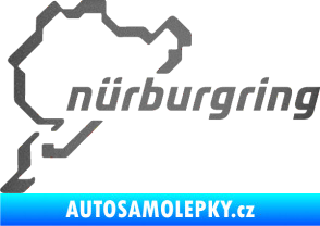 Samolepka Nurburgring grafitová metalíza