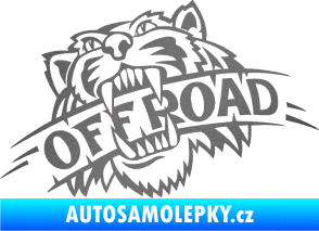 Samolepka Off Road 001  grafitová metalíza