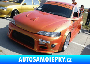 Samolepka Opel Vectra B - přední grafitová metalíza