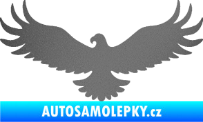 Samolepka Orel 006 levá grafitová metalíza