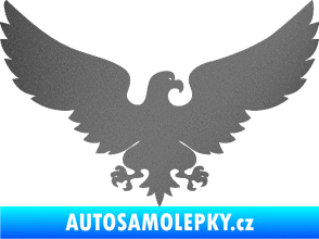 Samolepka Orlice 001 pravá grafitová metalíza