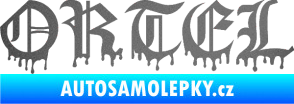 Samolepka Ortel grafitová metalíza